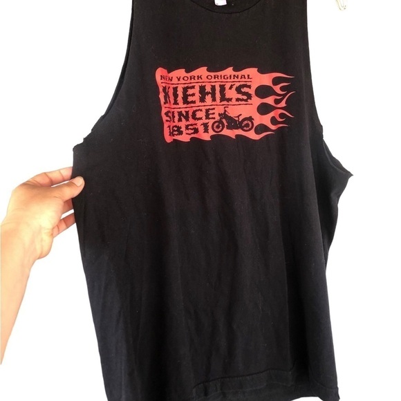 Kiehls Motor cycle Flames Graphic Muscle Tee tank top
Unique Employee T-shirt - Picture 6 of 6